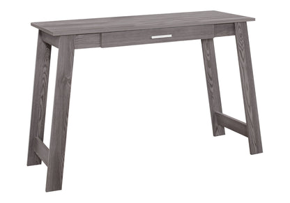 Computer Desk, Home Office, Laptop, Storage Drawers, Work, Grey Laminate, Contemporary, Modern