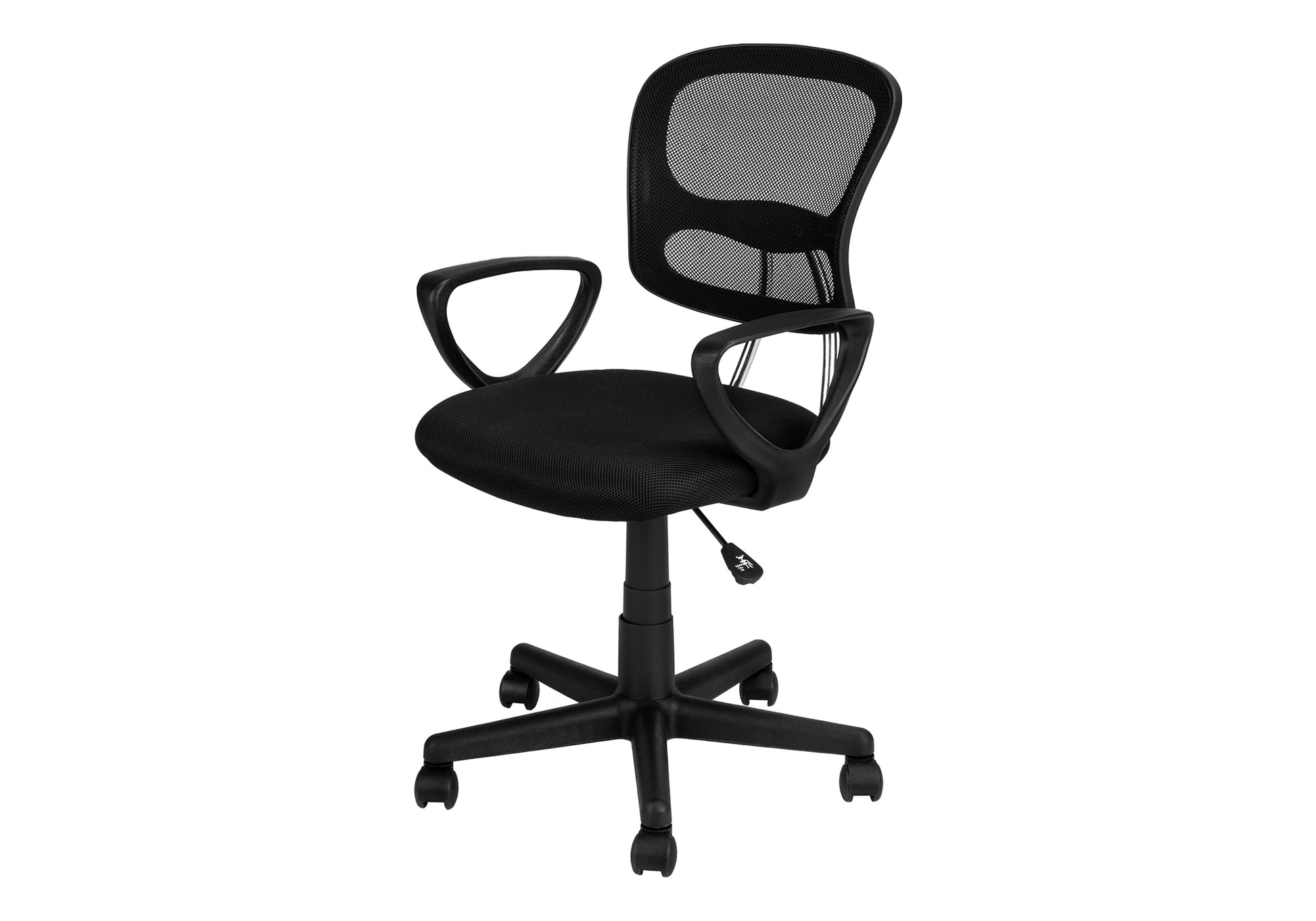 Adjustable Height Office Chair for Kids - Black Mesh for Home Office