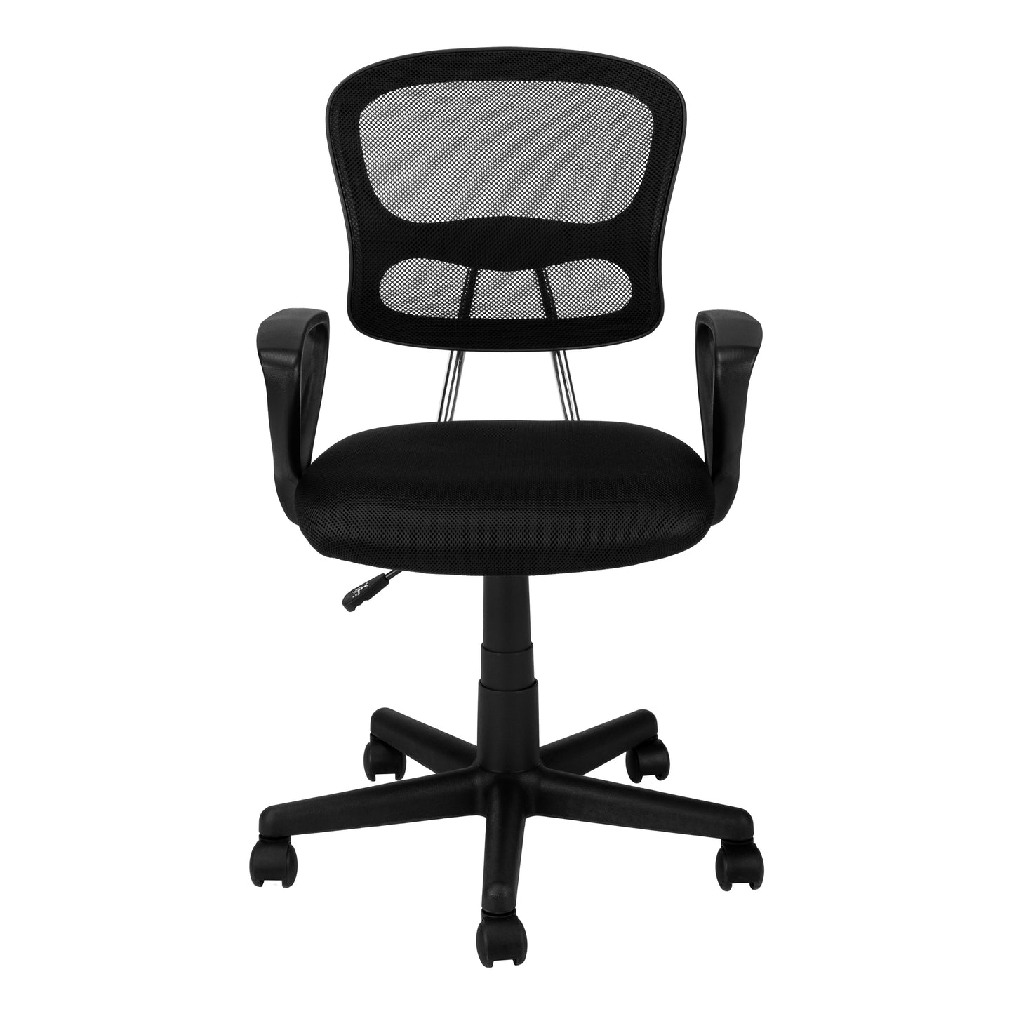 Adjustable Height Office Chair for Kids - Black Mesh for Home Office