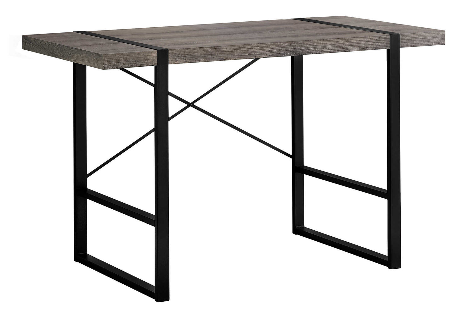 Taupe Computer Desk - 48" L Home Office Workstation