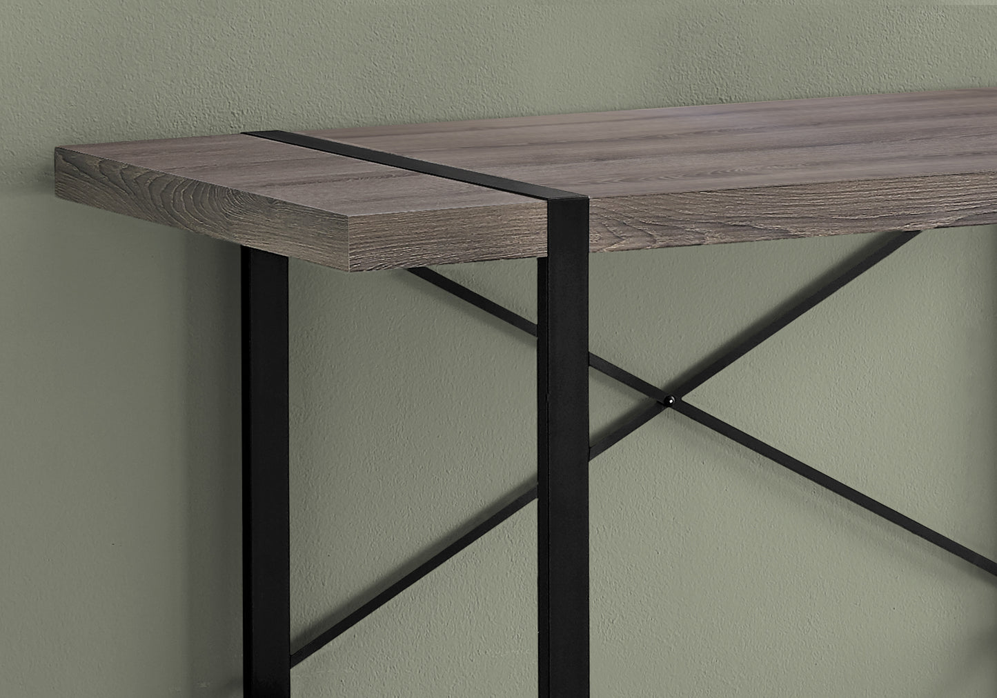Taupe Computer Desk - 48" L Home Office Workstation