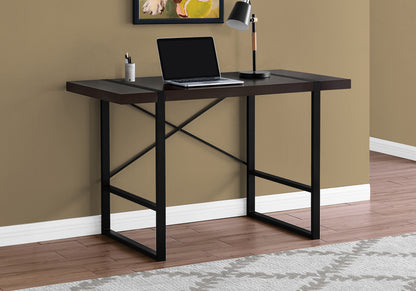 Espresso Particle Board Computer Desk - 49" L Workstation