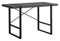 Computer Desk, Home Office, Laptop, 48"l, Work, Grey Laminate, Black Metal, Contemporary, Modern