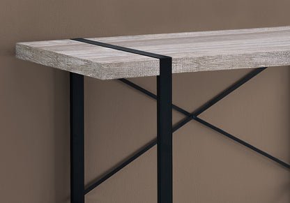 Taupe Particle Board Computer Desk - 48" Home Office Workstation