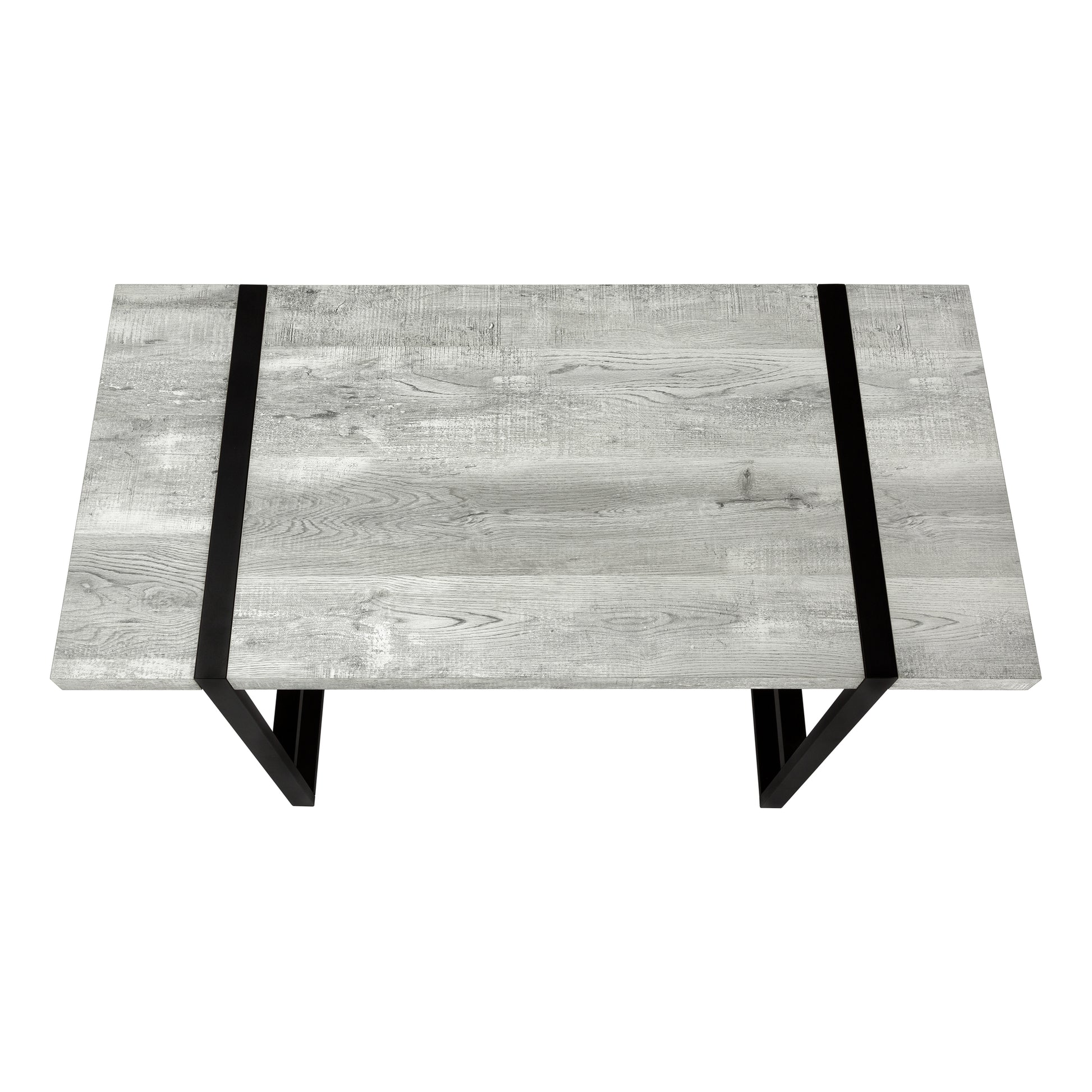 Grey Industrial Computer Desk - 49" L Workstation for Home Office
