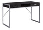 Computer Desk, Home Office, Laptop, Storage Drawers, 48"l, Work, Brown Laminate, Grey Metal, Contemporary, Modern