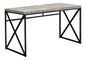 47 Inch Grey Computer Desk - Home Office Table