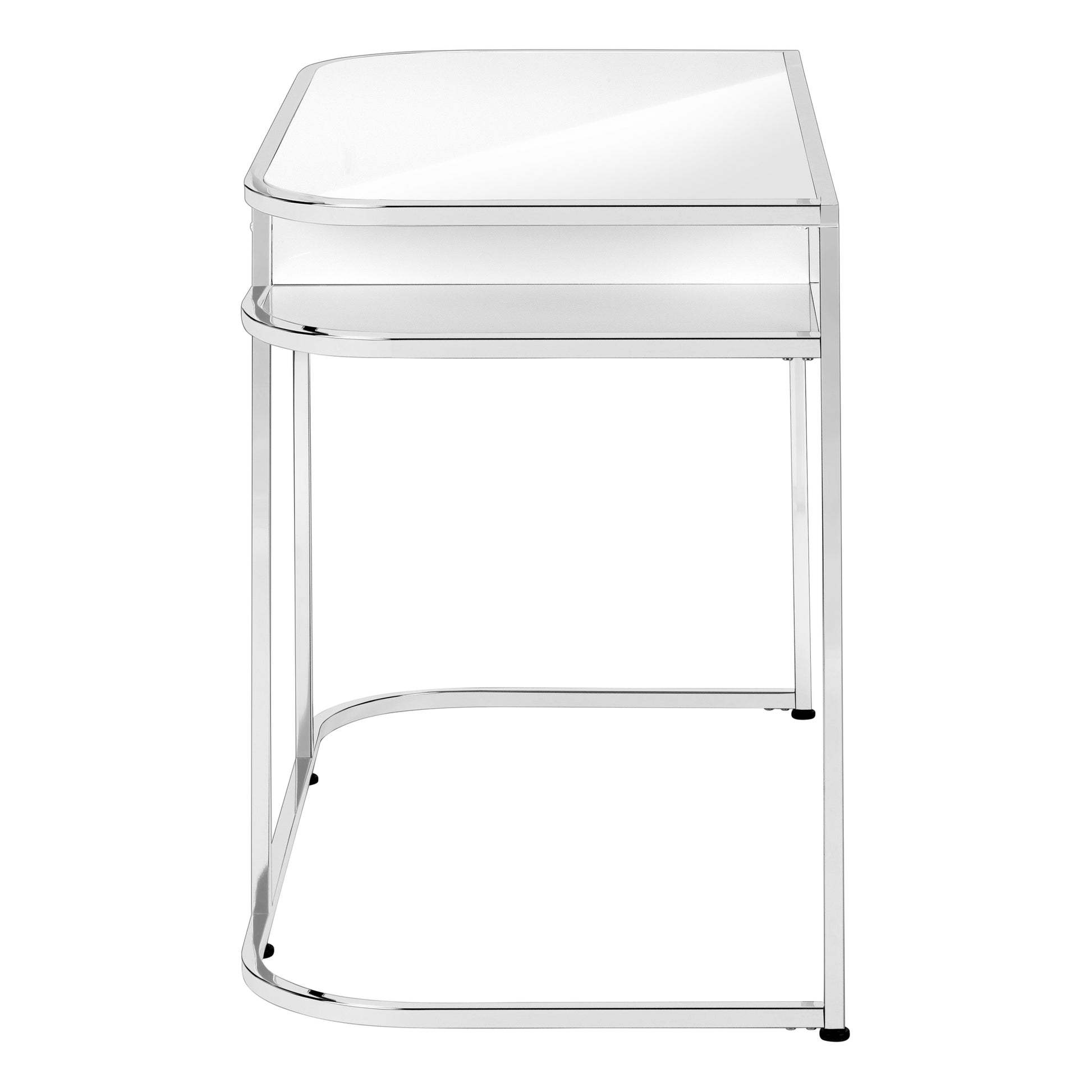 White Computer Desk with Storage Drawers - 48" L Workstation for Home Office