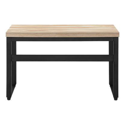 Adjustable Computer Desk - Natural Laminate, 48"L Workstation for Home Office