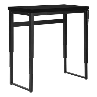 Adjustable Computer Desk - 48" L Black Laminate