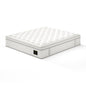 14'' Hybrid Mattress - King, Memory Foam & Pocket Springs for Pressure Relief, Fiberglass Free Ergonomic Home White
