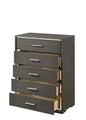 Escher Gray Oak Finish Chest