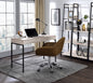 Wendral Natural & Black Finish Writing Desk