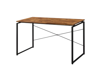 Jurgen Oak & Black Finish Writing Desk
