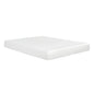 Twin-XL Size Gel Memory Foam Mattress, 8 in. Soft Mattress in a Box, White