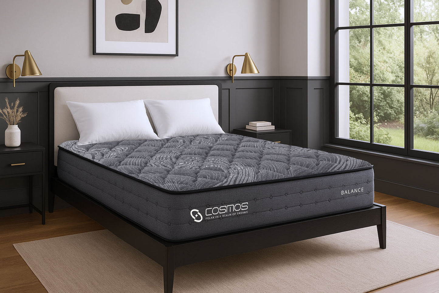 BALANCE- 12" KING HYBRID MATTRESS IN A BOX