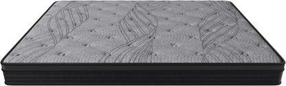 12 Inch Soft-Medium Firm Mattress with Pocket Coils, 560 Individually Wrapped Coils for Targeted Body Support, Minimized Motion Transfer, Mattress in a Box