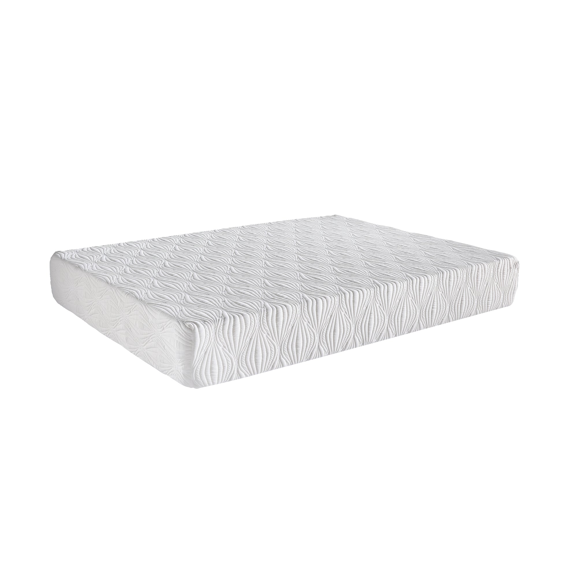 Queen Size White Memory Foam Mattress - Cooling Comfort