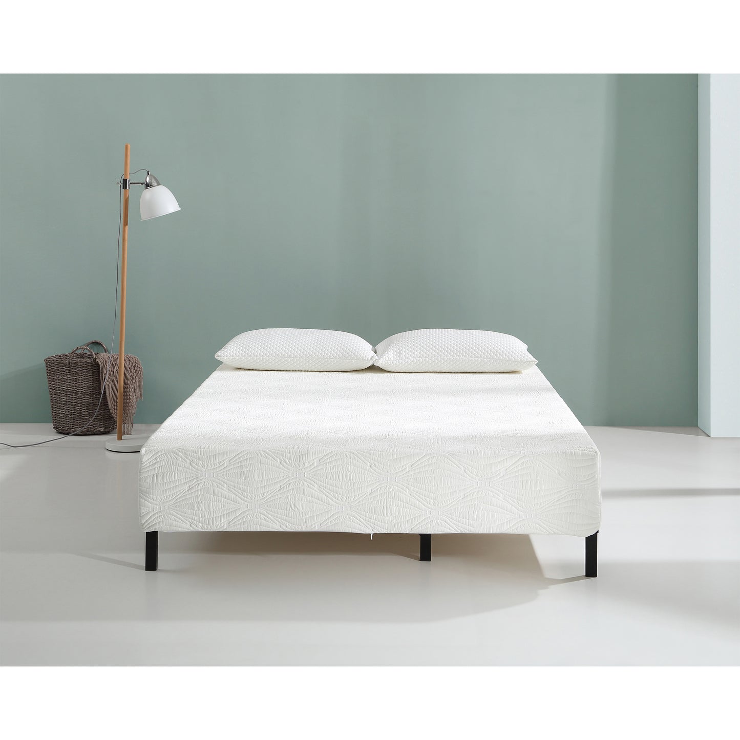 Queen Size White Memory Foam Mattress - Cooling Comfort