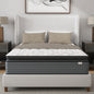 NapQueen Isabella 14 Inch Twin Hybrid Pillow Top Mattress, CertiPUR-US Certified, Made in USA