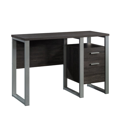 Desk with Drawer and Productivity Design, Dark Brown finish