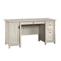 Coastal Computer Desk with Slide-Out Keyboard Tray, Gray finish