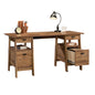 Executive Desk, Brown finish