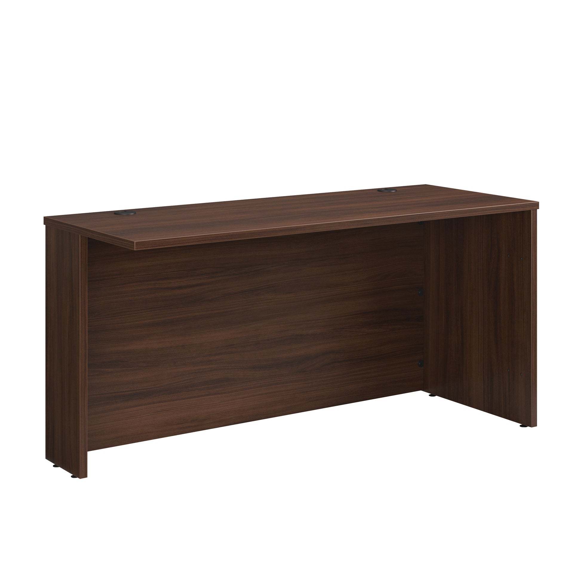 60" Rectangular Brown Desk - Office Workstation for Home Office