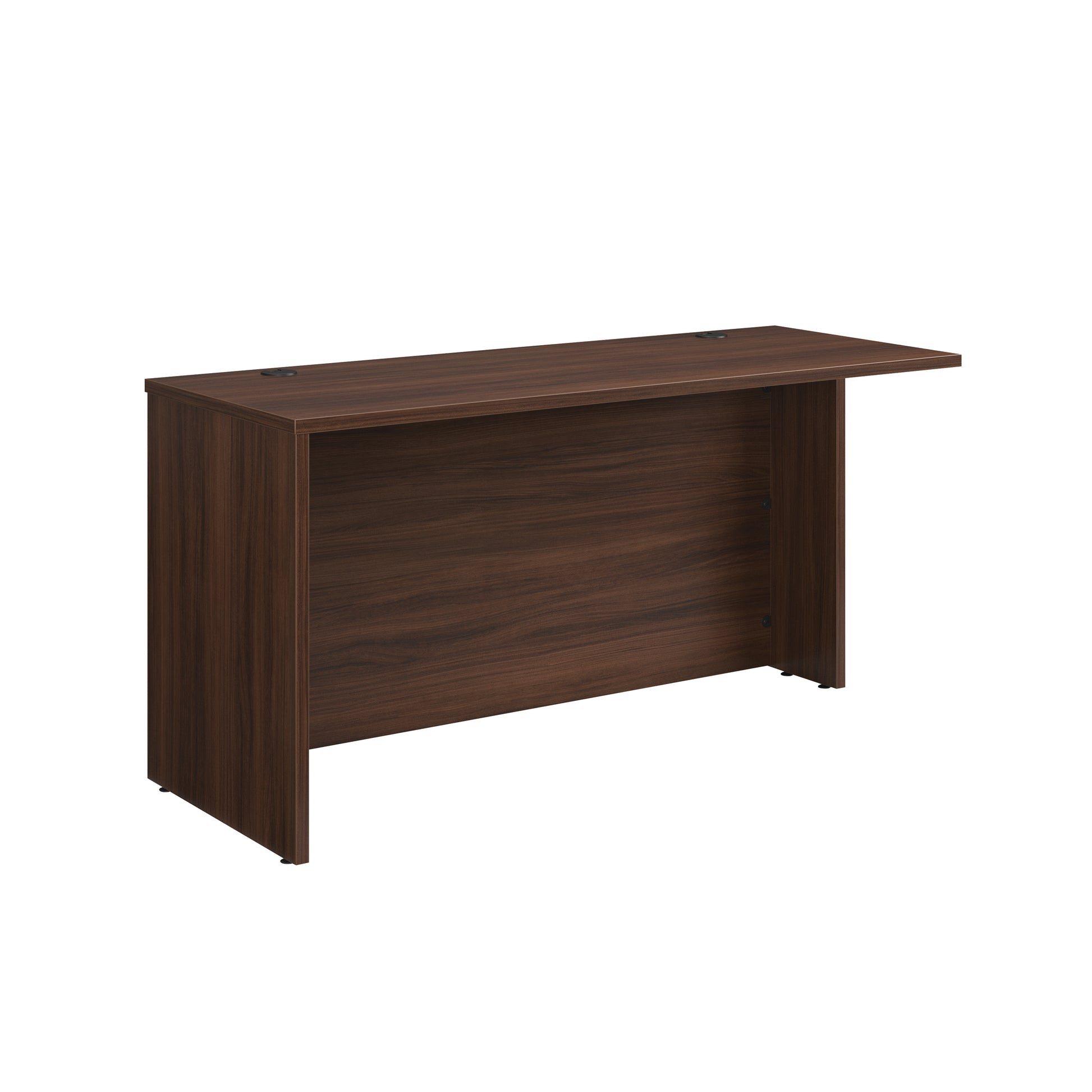 60" Rectangular Brown Desk - Office Workstation for Home Office