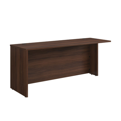 Desk 72" x 24", Brown finish
