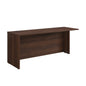 Desk 72" x 24", Brown finish
