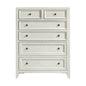 Gypsum Whitewash 6-Drawer Chest