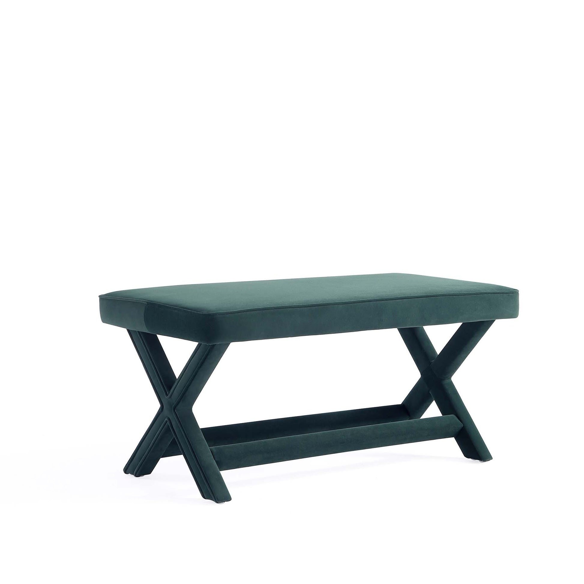 Accent Bench in Forest Green
