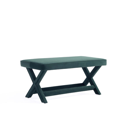 Accent Bench in Forest Green