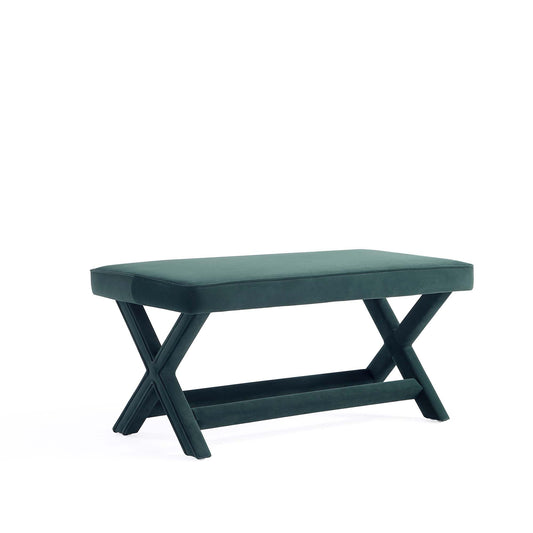 Accent Bench in Forest Green