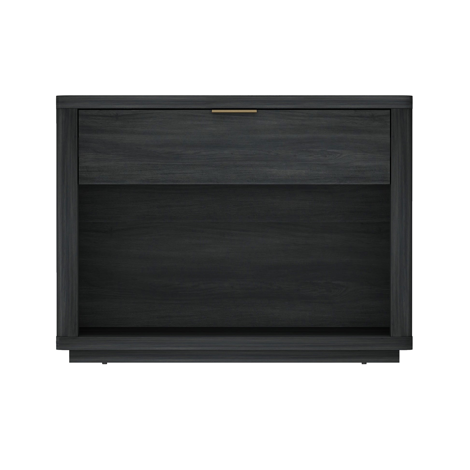 Nightstand in Charcoal Gray