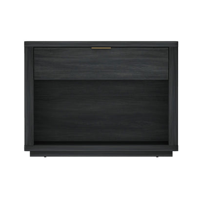 Nightstand in Charcoal Gray