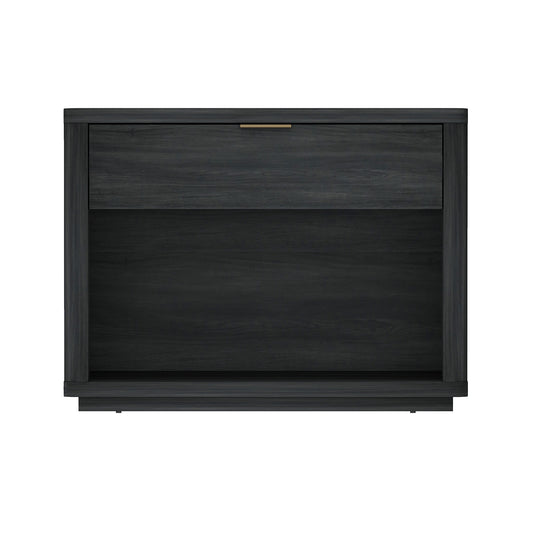 Nightstand in Charcoal Gray