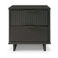 Nightstand in Charcoal Gray