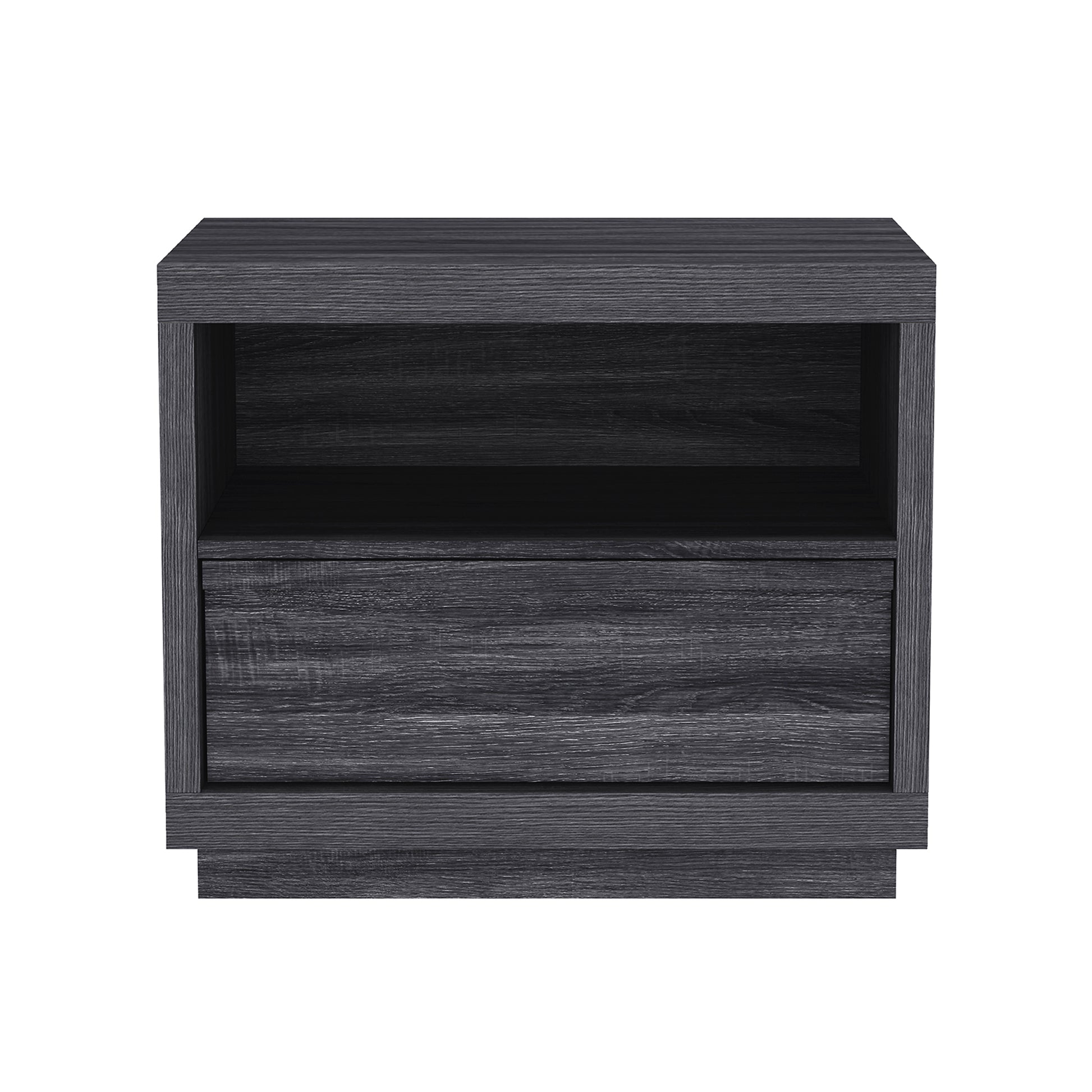 Nightstand in Charcoal Gray