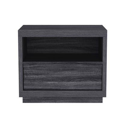 Nightstand in Charcoal Gray