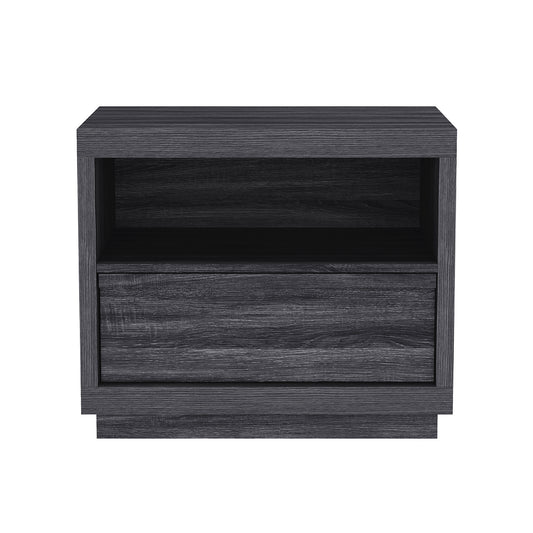 Nightstand in Charcoal Gray