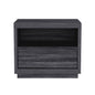Nightstand in Charcoal Gray