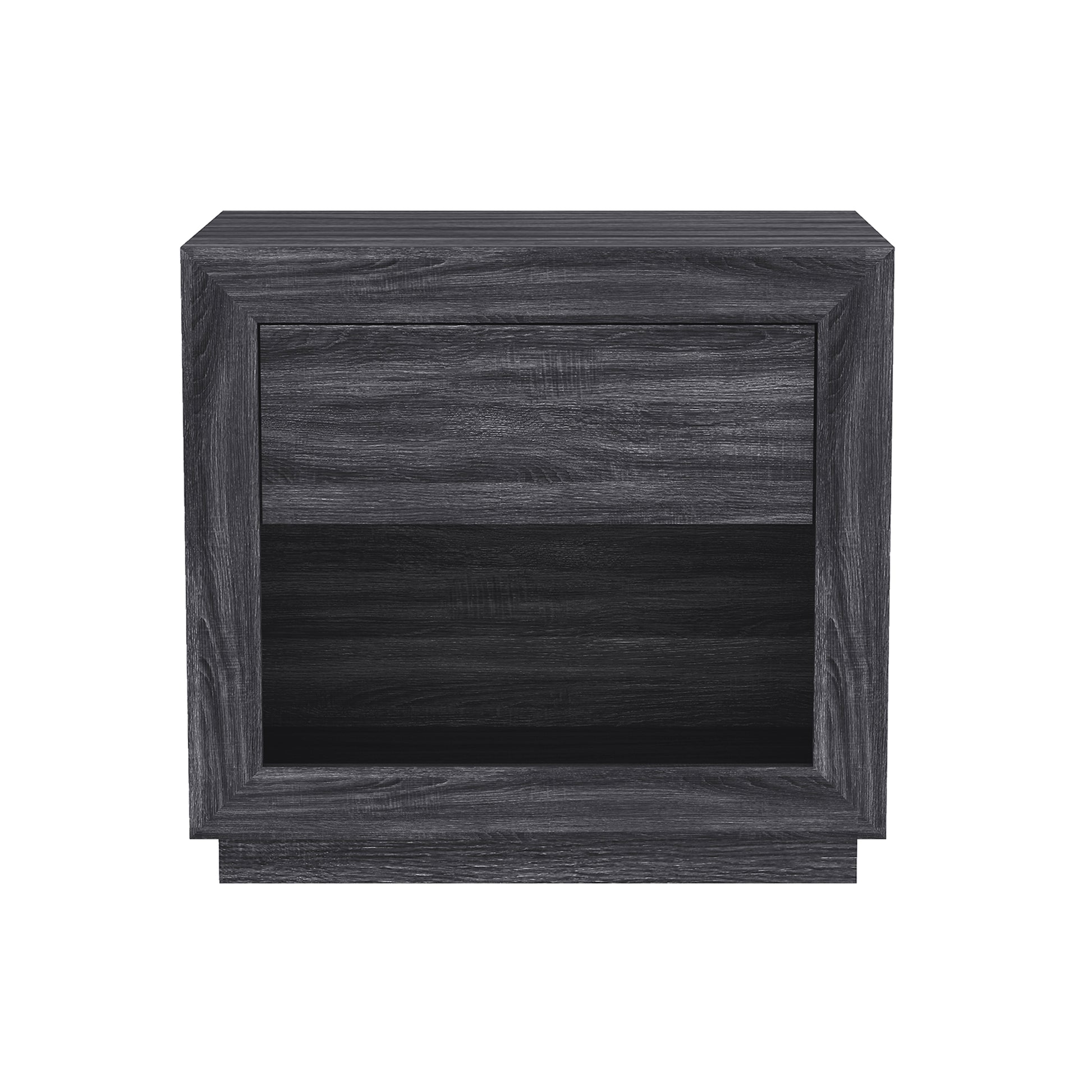 Nightstand in Charcoal Gray