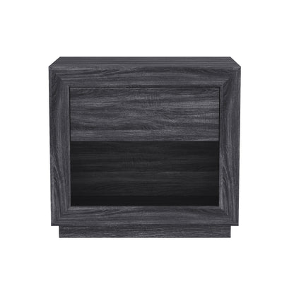 Nightstand in Charcoal Gray