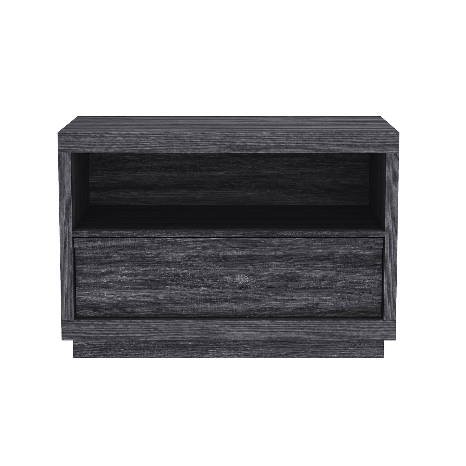 Nightstand in Charcoal Gray
