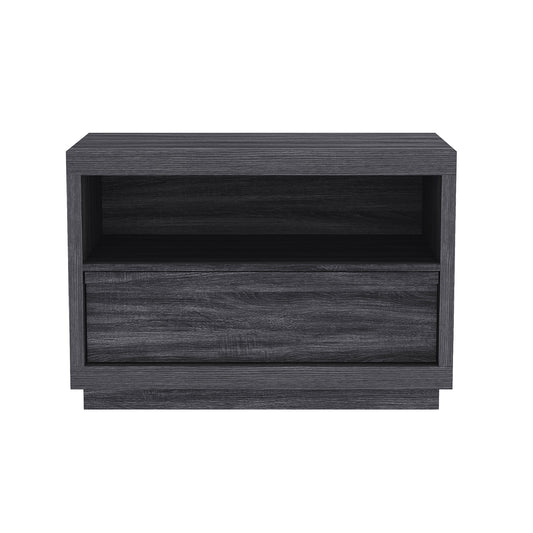 Nightstand in Charcoal Gray