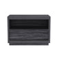Nightstand in Charcoal Gray