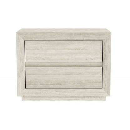 Nightstand in Whitewashed Oak
