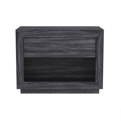 Nightstand in Charcoal Gray